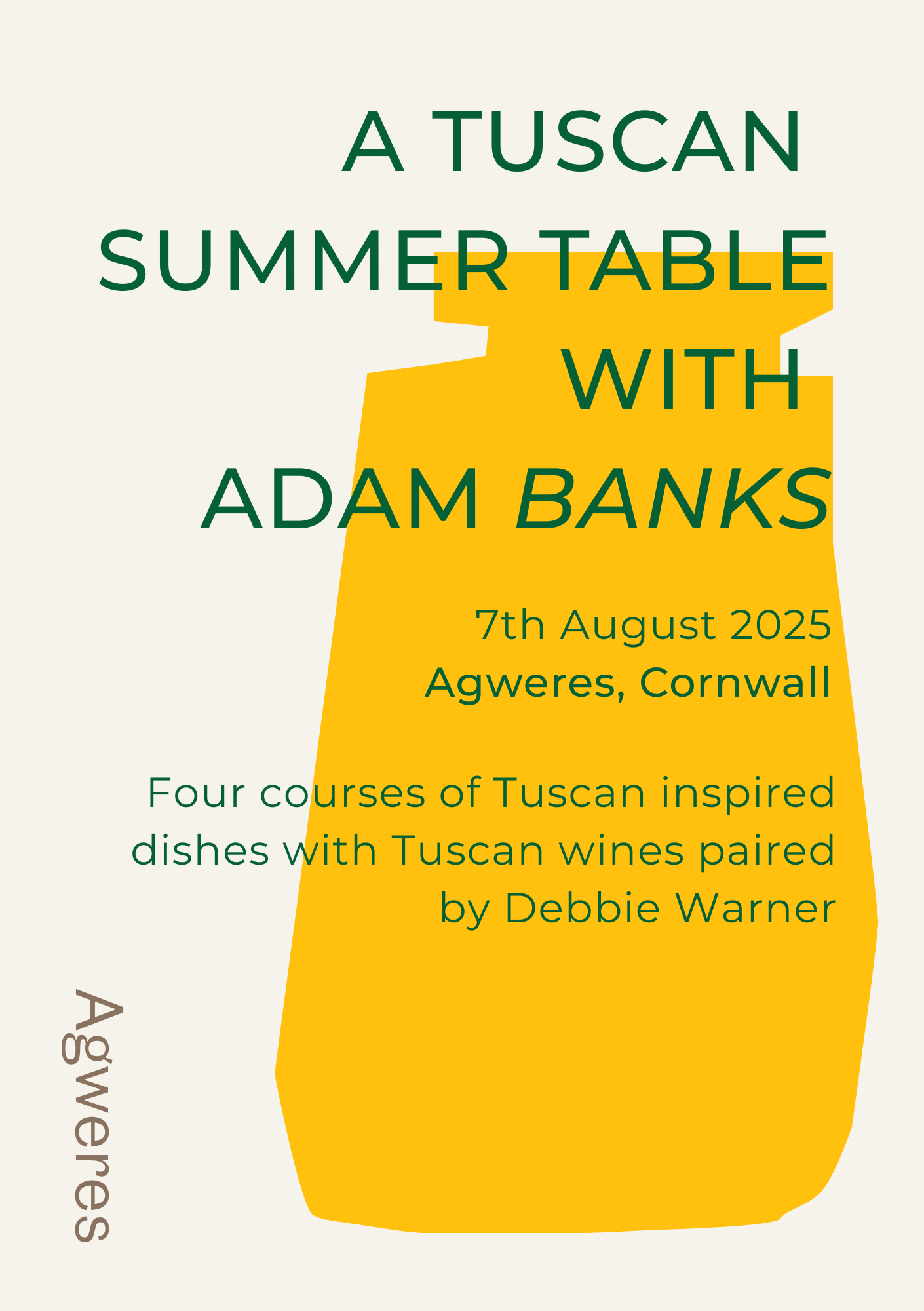 A Tuscan Summer Table with Adam Banks