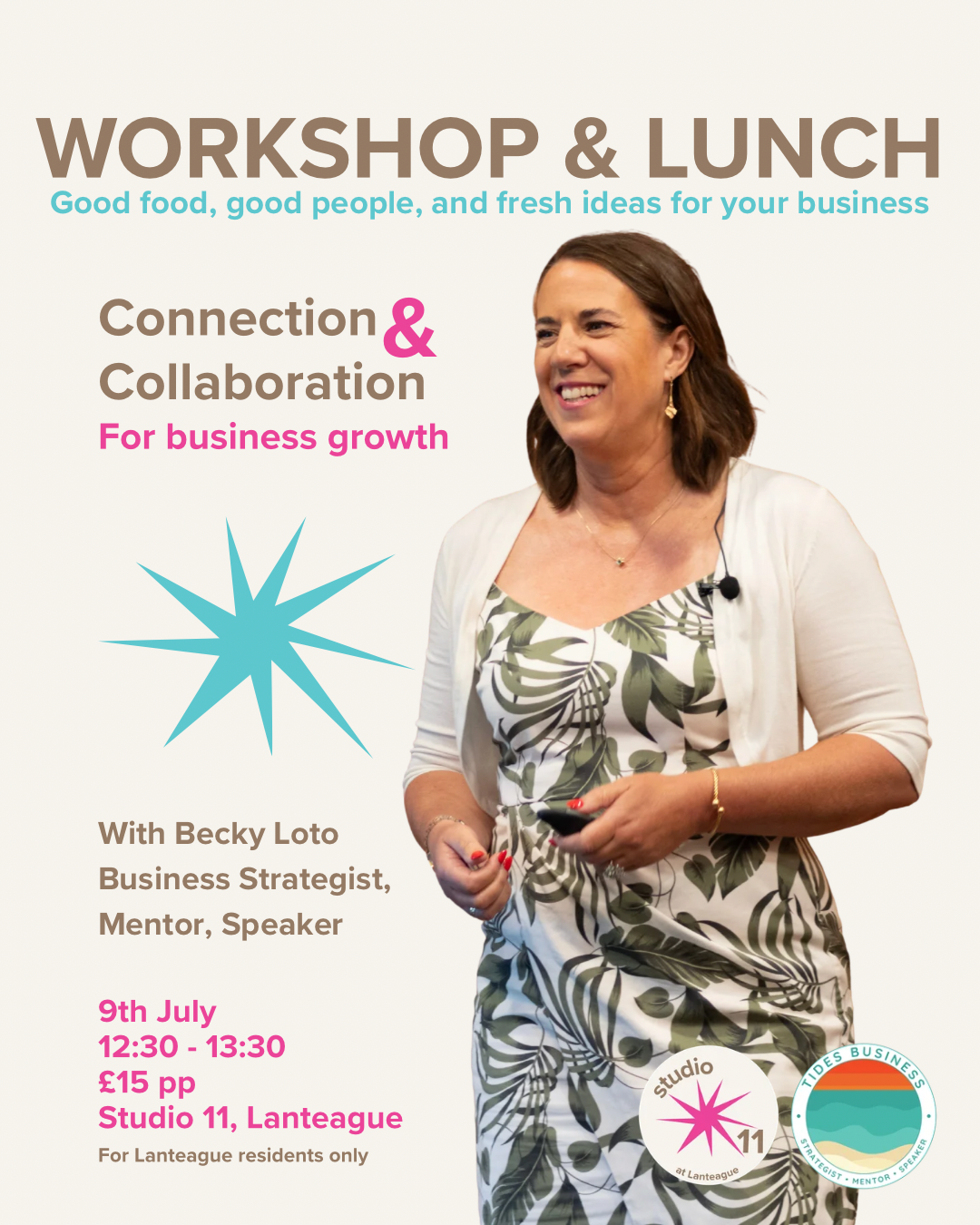 Workshop & Lunch: Connection & Collaboration for Business Growth - With Rebecca Loto